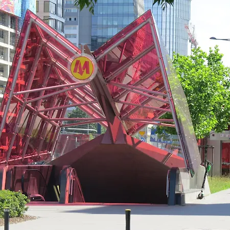 Vista Wola - Free Underground Parking - Next To Metro - Self Check-in Warszawa