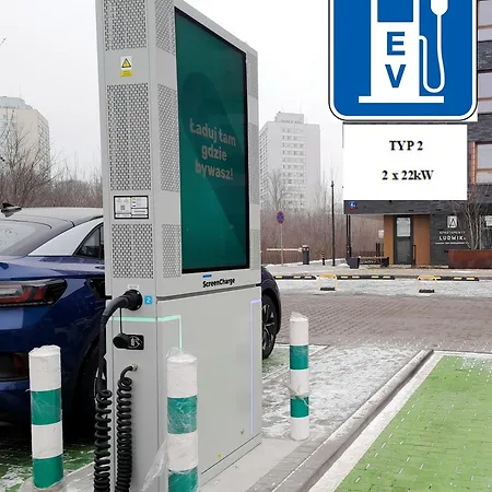 Vista Wola - Free Underground Parking - Next To Metro - Self Check-in